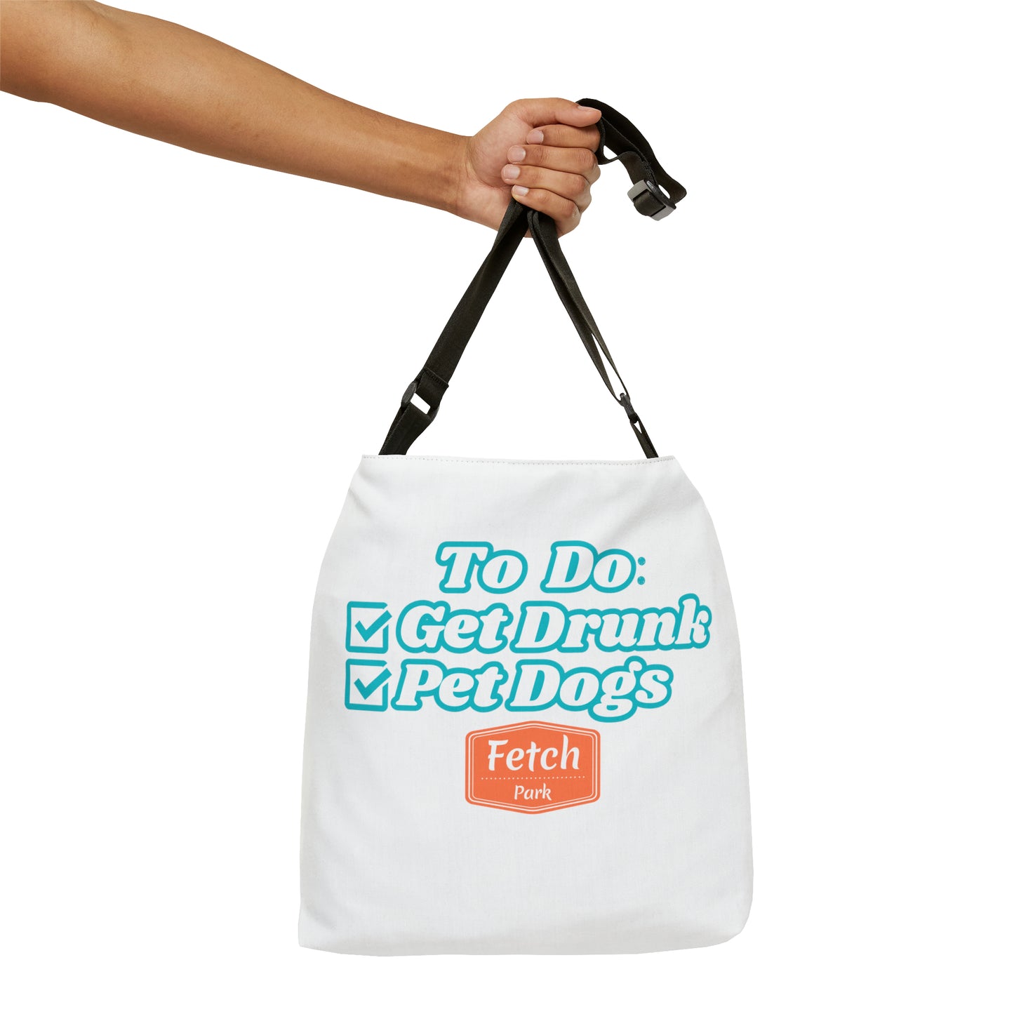 To-Do List Adjustable Tote Bag (AOP)