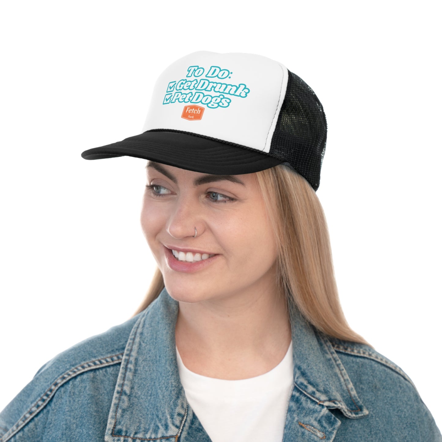 To Do List - Trucker Hat Pink