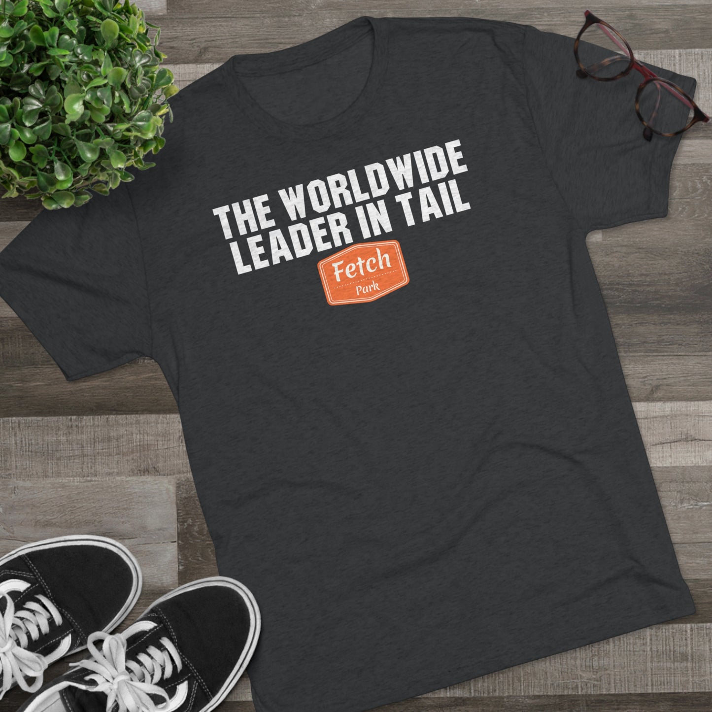 The Worldwide Leader In Tail Tri-Blend Crew Tee