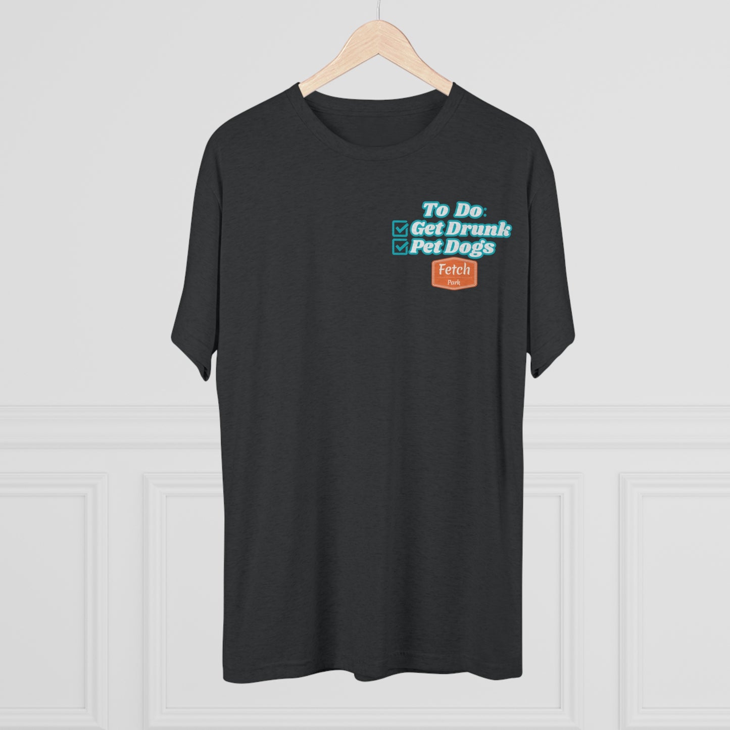 To-Do List Front & Back Tri-Blend Crew Tee