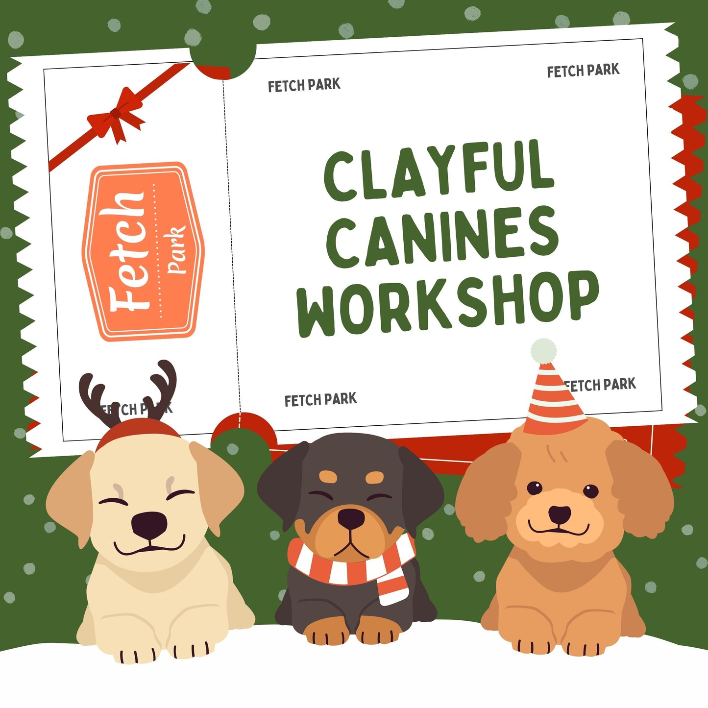 Clayful Canines Workshop Ticket