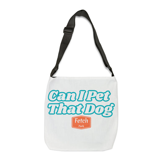 Can I Pet That Dog Adjustable Tote Bag (AOP)
